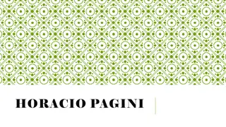 Horacio Pagini: Argentine-Italian Businessman & Automotive Engineer