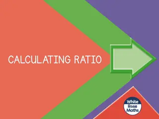 Ratios in Different Scenarios