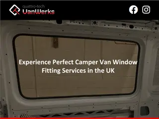 Experience Perfect Camper Van Window Fitting Services in the UK