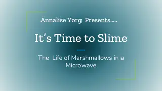 Marshmallow Slime Experiment: Microwave Time Impact