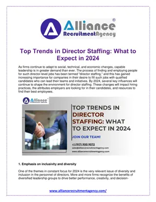 Top Trends in Director Staffing What to Expect in 2024