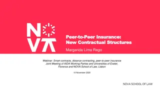 Revolutionizing Insurance: Exploring Peer-to-Peer Contractual Structures