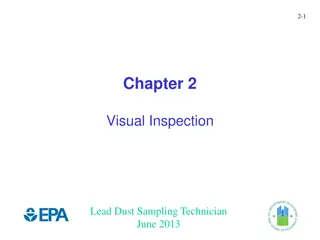 Understanding Visual Inspection for Lead Dust Sampling