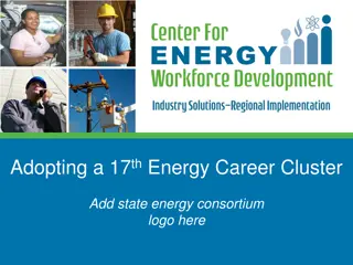 Energy Career Clusters and In-Demand Careers