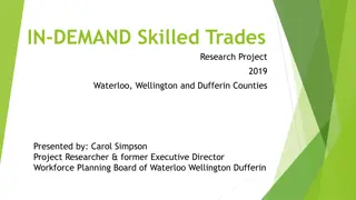 Skilled Trades Research Project 2019 in Waterloo, Wellington, and Dufferin Counties