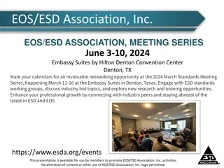 Upcoming Events by EOS/ESD Association, Inc.