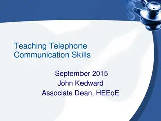 Mastering Telephone Communication Skills Workshop Series