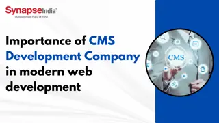 Custom CMS Development Company for Enhanced User Experience