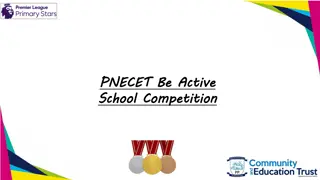 PNECET Be Active School Competition Challenges