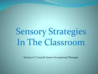 Sensory Strategies in the Classroom