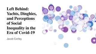 Social Inequality and Perceptions in the Covid-19 Era