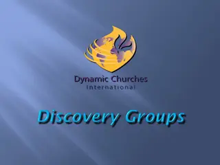 Leading a Discovery Group - Bible Study and Discussion Guide