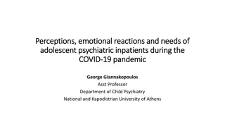 Perceptions and Needs of Adolescent Psychiatric Inpatients During COVID-19 Pandemic