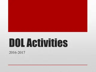 English Language Activities 2016-2017