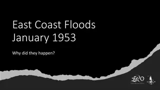 Causes of East Coast Floods in January 1953