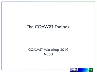 Overview of the COAWST Toolbox and its Components