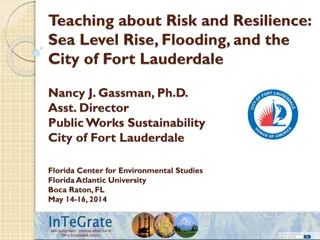 Risk and Resilience in the Face of Sea Level Rise