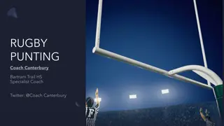 The Impact of Rugby Style Punting in College Football