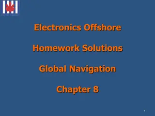 Practical Electronics Offshore Navigation Homework Solutions