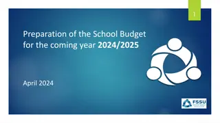 School Budget Preparation for 2024/2025 Academic Year