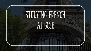 Exploring French GCSE: Curriculum and Benefits