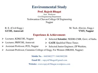 Comprehensive Environmental Study Course Overview by Prof. Rajesh Bhagat