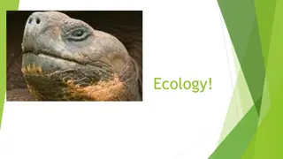 Ecology: Interactions in Ecosystems