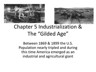 The Impact of Industrialization and the Rise of Big Business in the Late 19th Century