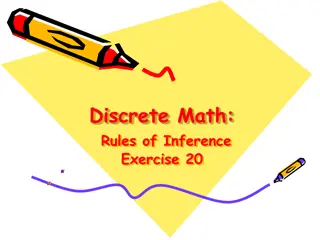 Resolution in Discrete Math: Exercise on Rules of Inference