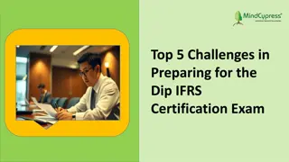 Top 5 Challenges in Preparing for the Dip IFRS Certification Exam