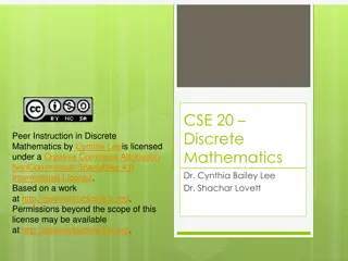 Direct Proofs in Discrete Mathematics