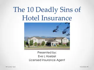 The 10 Deadly Sins of Hotel Insurance: Avoid Common Pitfalls