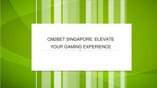 CM2BET Singapore Elevate Your Gaming Experience