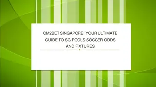 CM2BET Singapore Your Ultimate Guide to SG Pools Soccer Odds and Fixtures