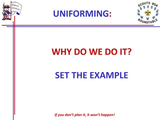 Importance of Uniforming in Scouting