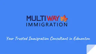 Edmonton's Trusted Immigration Consultant