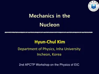 Nucleon Structure: Insights from EIC Workshop