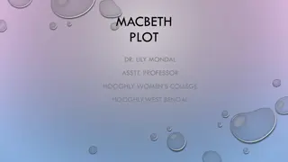 Synopsis of Shakespeare's Macbeth and the Ambitious Plot Unveiled