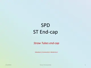 Study of Prototype Straw Tube End-cap Technology