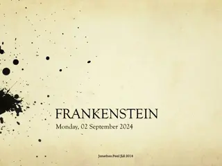 Exploring Contextual Ideas in Frankenstein by Mary Shelley