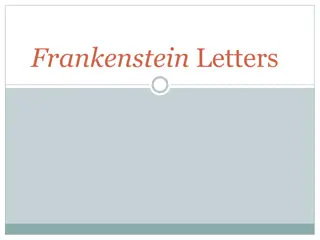 Atmosphere and Themes in Frankenstein Through Letters