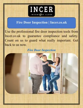 Fire Door Inspection    Incer.co.uk