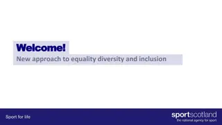 Transforming Equality, Diversity, and Inclusion in Sports