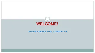 Looking for the best Trio Sander Hire in Notting Hill