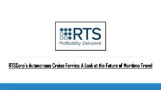 RTSCorp’s Autonomous Cruise Ferries A Look at the Future of Maritime Travel