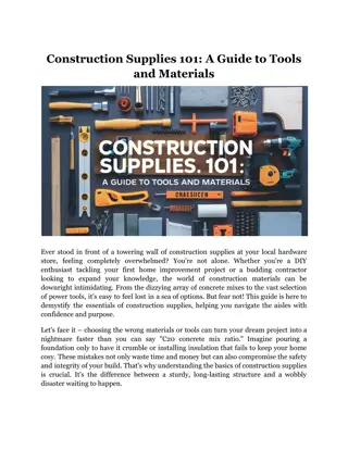 Construction Supplies 101_ A Guide to Tools and Materials