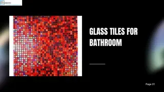 Buy Glass Bathroom Tiles Online - Huge Discounts Available