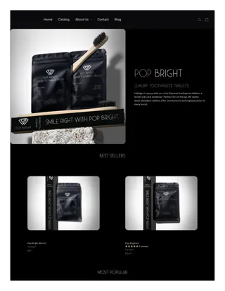 Eco-Friendly Oral Care Product – Pop Bright