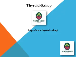 Thyroid-S Supplement Tablets, thyroid-s.shop