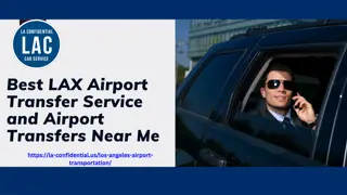 Best LAX Airport Transfer Service and Airport Transfers Near Me